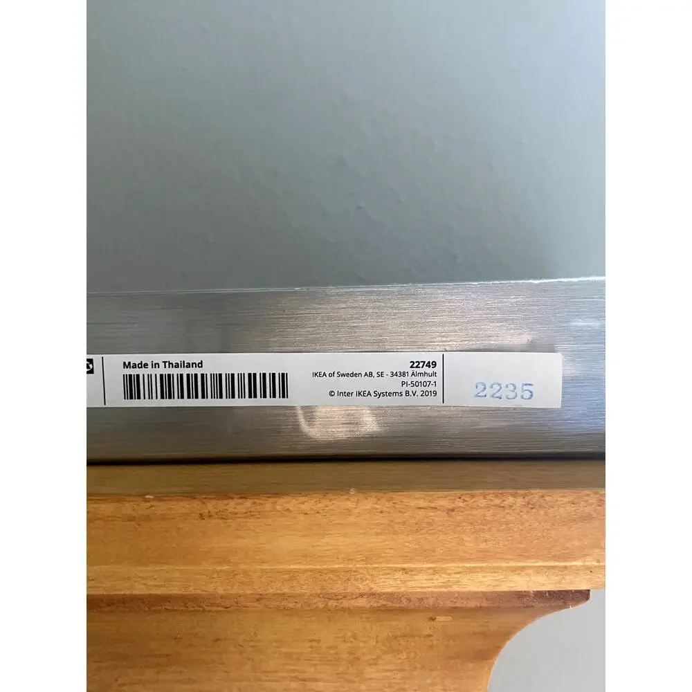 Ikea Granhult Shelving Bracket Nickel Plated Modern Minimalist Silver Home Goods